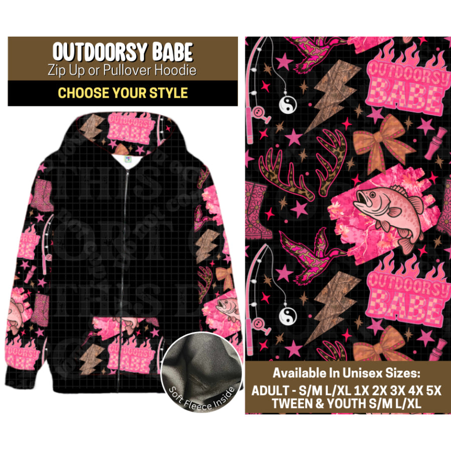 Preorder Custom Styles Outdoorsy Babe Closes 12 Sep ETA mid Jan 2026 Leggings