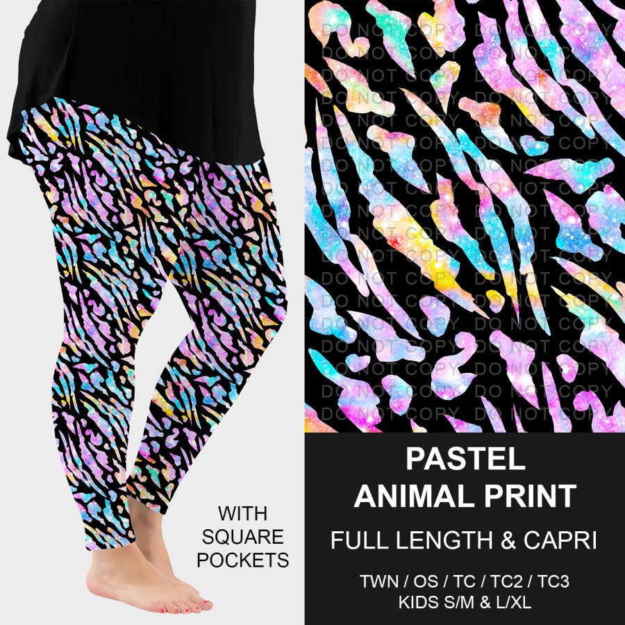 PREORDER Custom Styles - Pastel Animal Print - Closes 13 May - ETA early Aug 2025 Loungewear