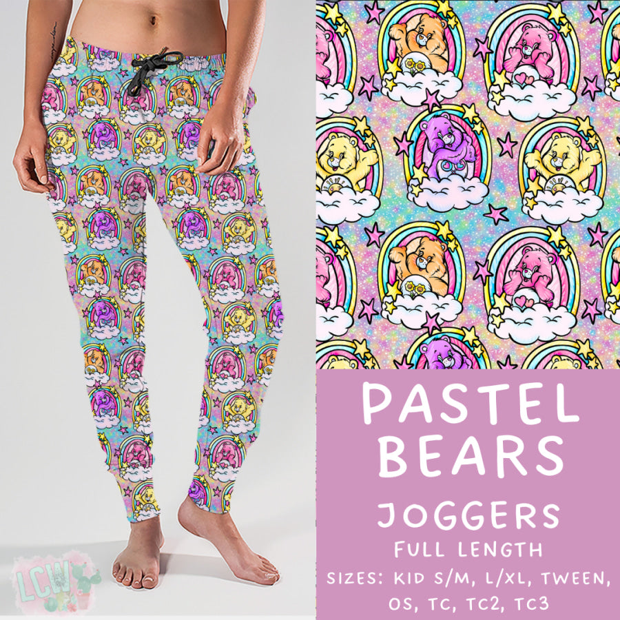 Preorder Custom Styles - Pastel Bears - Closes 3 Mar - ETA late May 2025 Leggings