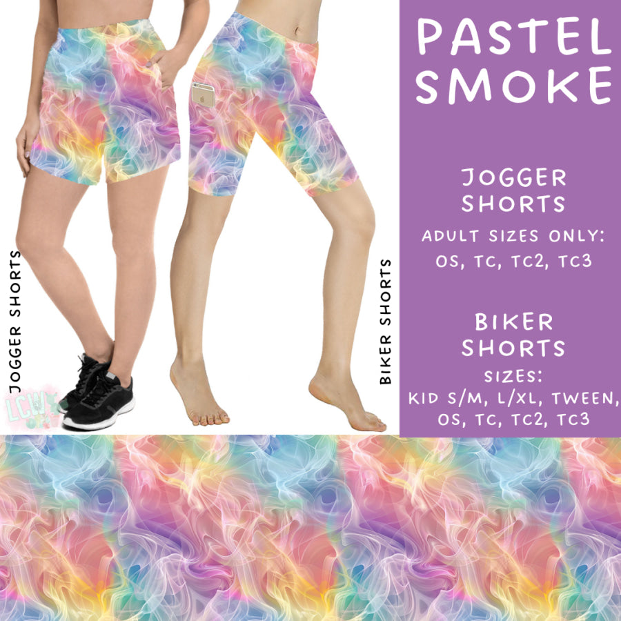 Preorder Custom Styles - Pastel Smoke - Closes 18 Sep - ETA early Dec 2024 Leggings