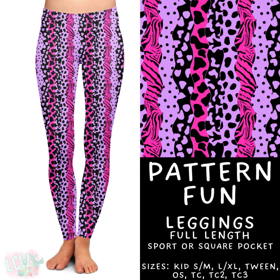 Preorder Custom Styles Pattern Fun Closes 4 Sep ETA late Nov 2025 Leggings
