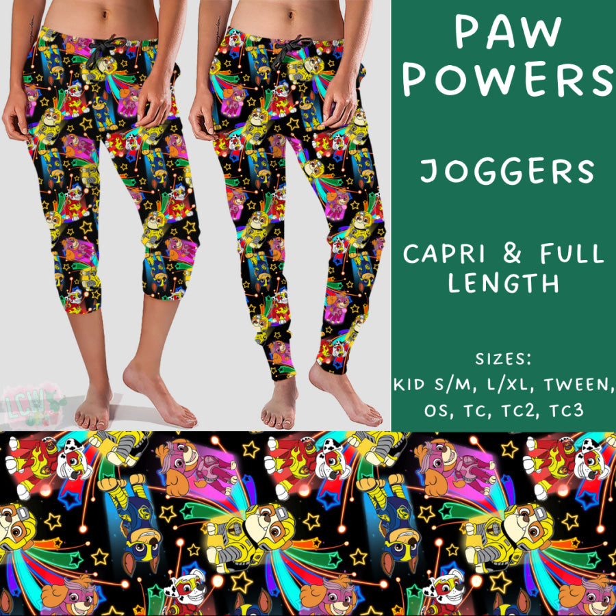 Preorder Custom Styles - Paw Powers - Closes 11 Oct - ETA late Dec 2024 Leggings