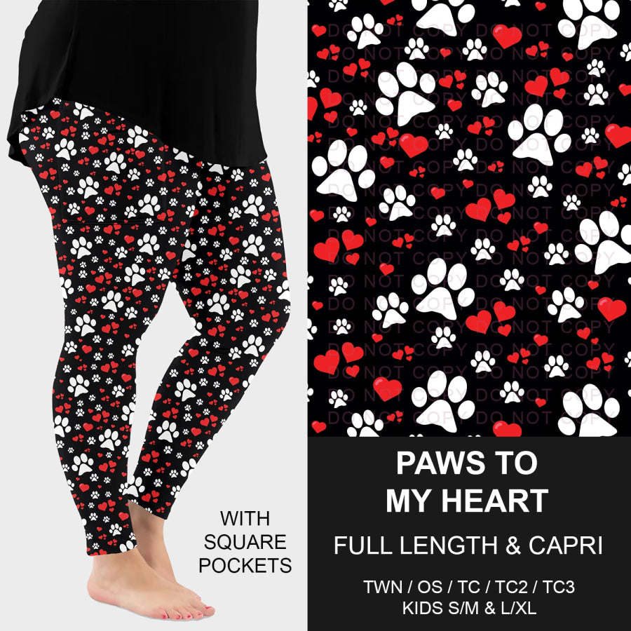 Preorder Custom Styles - Paws To My Heart - Closes 2 Dec - ETA early Mar 2026 Loungewear