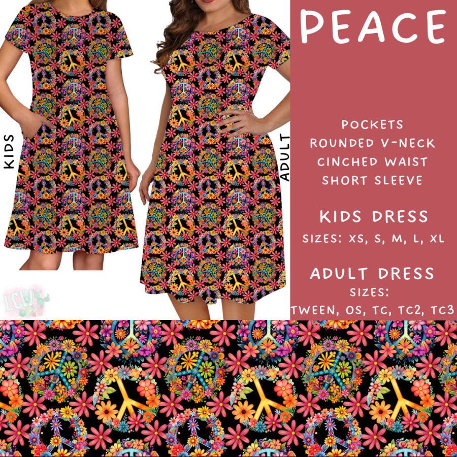 Preorder Custom Styles - Peace - Closes 22 Jan - ETA late Apr 2025 Leggings