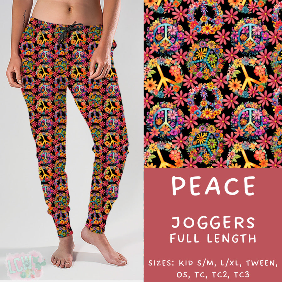 Preorder Custom Styles - Peace - Closes 22 Jan - ETA late Apr 2025 Leggings