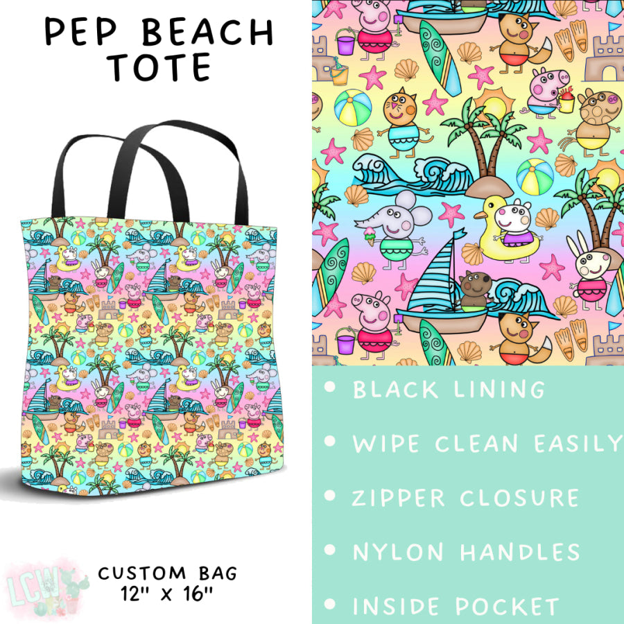 Preorder Custom Styles - Pep Beach - Closes 15 May - ETA mid Jul 2025 Leggings