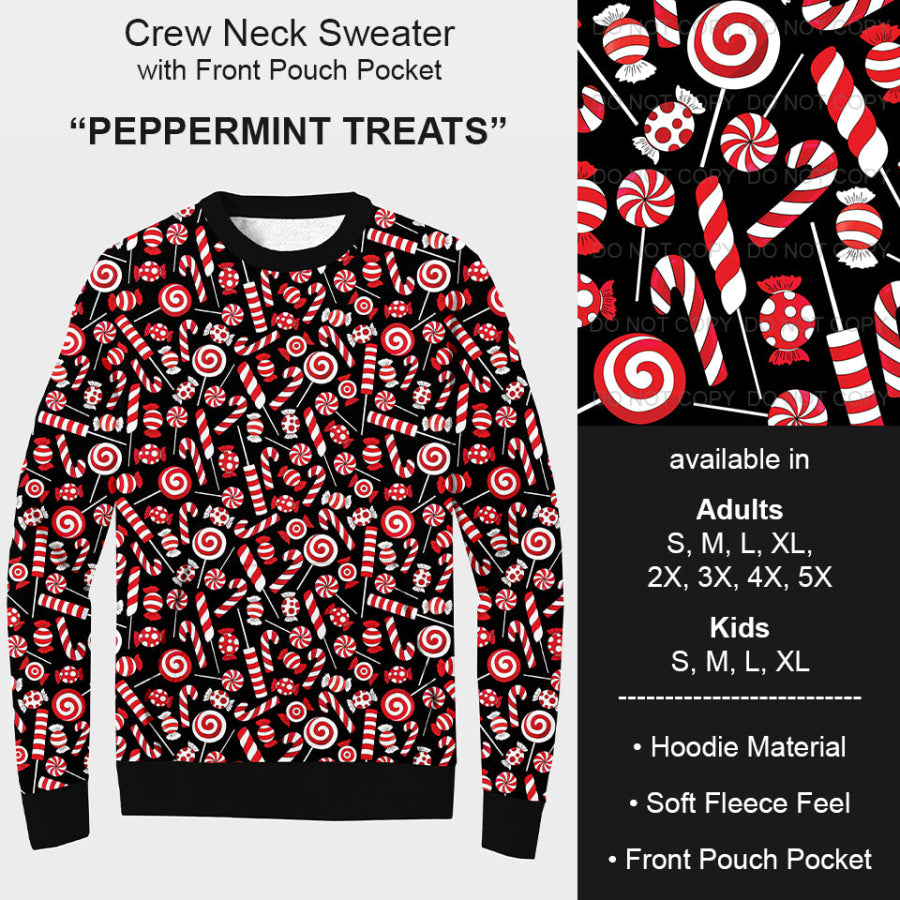 PREORDER Custom Styles - Peppermint Treats - Closes 22 Jul - ETA late Oct 2025 Loungewear