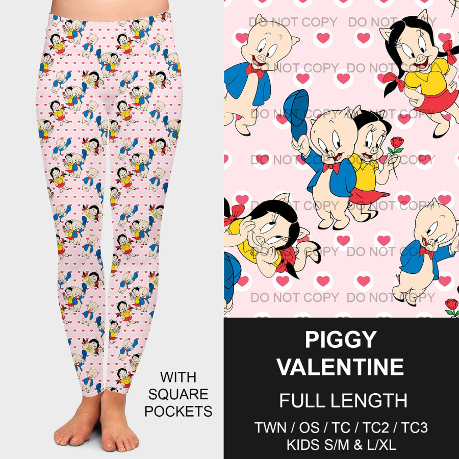 PREORDER Custom Styles - Piggy Valentine - Closes 26 Nov - ETA early Feb 2025 Loungewear