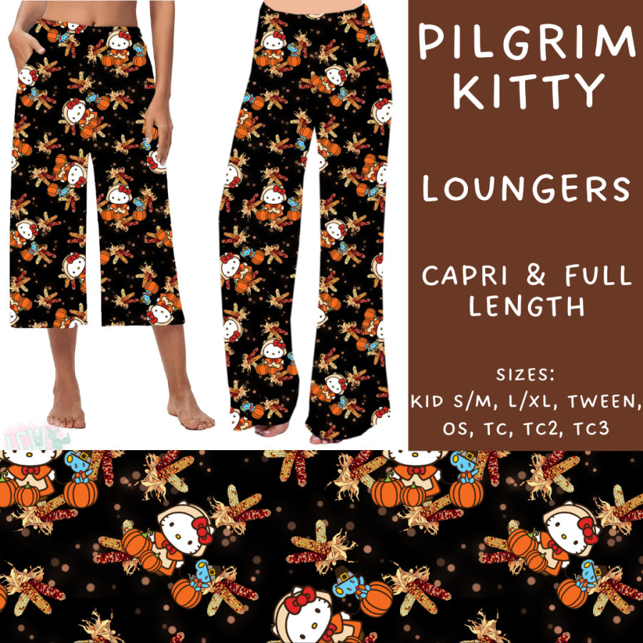 Preorder Custom Styles - Pilgrim Kitty - Closes 9 Oct - ETA late Dec 2024 Leggings