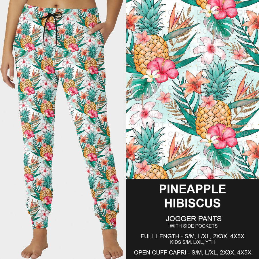 PREORDER Custom Styles - Pineapple Hibiscus - Closes 13 May - ETA early Aug 2025 Loungewear