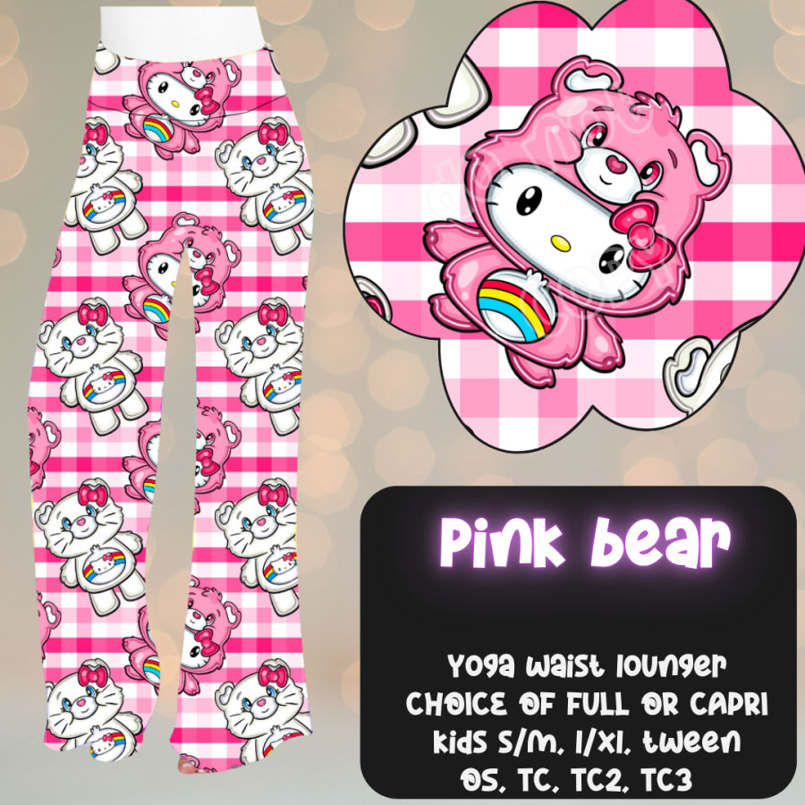 Preorder Custom Styles - Pink Bear - Closes 17 Nov - ETA mid Feb 2025 Streetwear