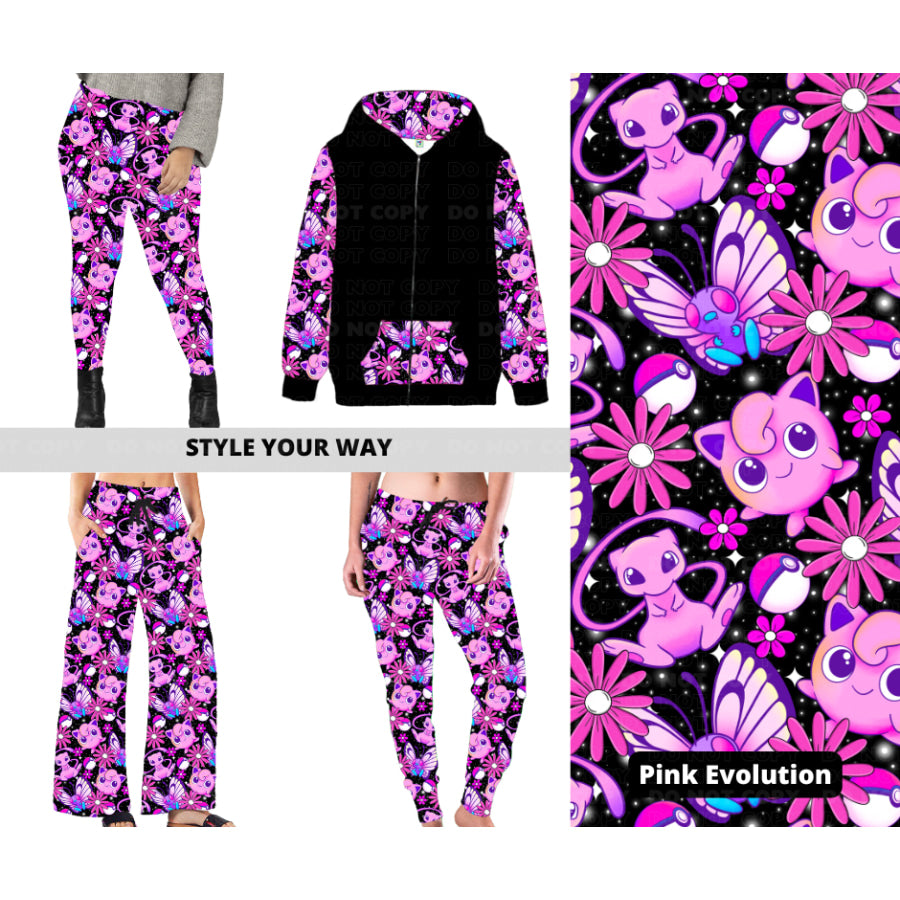 PREORDER Custom Styles - Pink Evolution - Closes 21 Nov - ETA late Feb 2025 Leggings