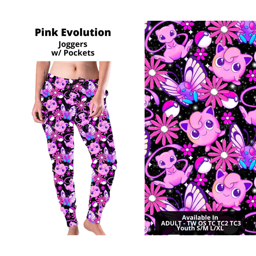 PREORDER Custom Styles - Pink Evolution - Closes 21 Nov - ETA late Feb 2025 Leggings