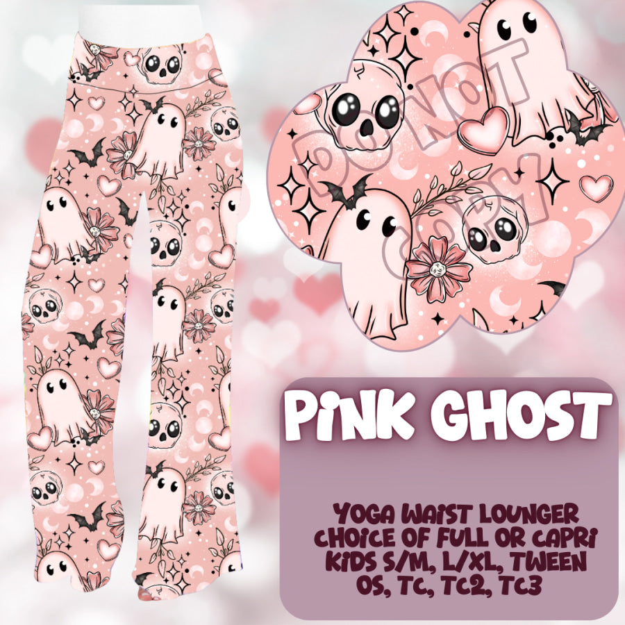 PREORDER Custom Styles - Pink Ghost - Closes 2 Dec - ETA mid Feb 2025 Leggings