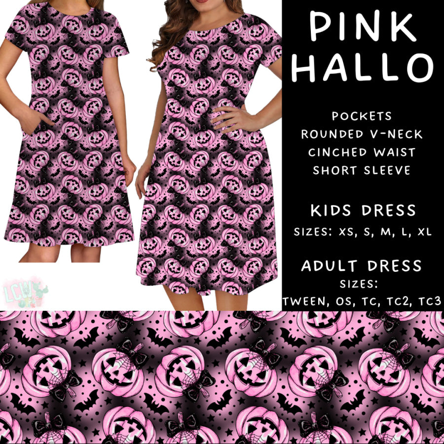 Preorder Custom Styles - Pink Hallo - Closes 28 Jun - ETA late Oct 2025 Leggings