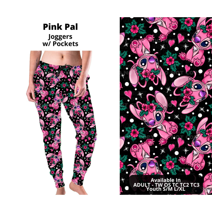 PREORDER Custom Styles - Pink Pal - Closes 28 Nov - ETA late Feb 2025 Leggings