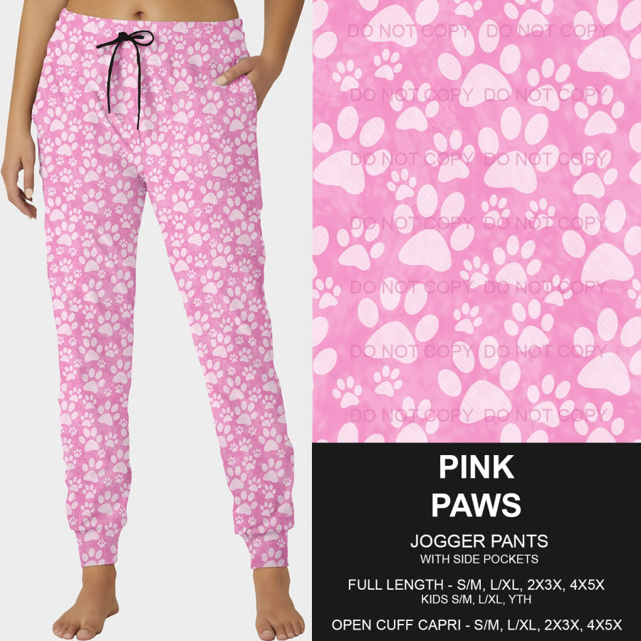 PREORDER Custom Styles - Pink Paws - Closes 18 Mar - ETA mid Jun 2025 Loungewear