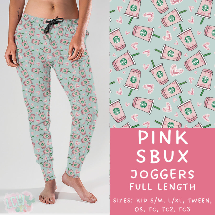 Preorder Custom Styles - Pink Sbux - Closes 22 Jan - ETA late Apr 2025 Leggings