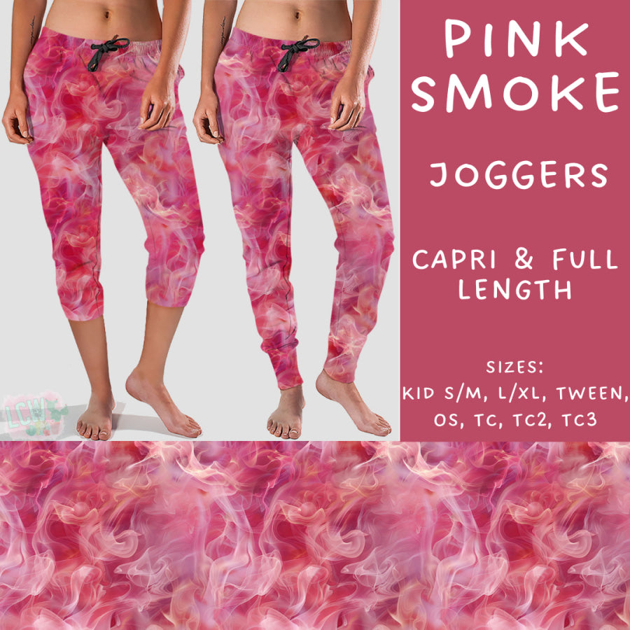 Preorder Custom Styles - Pink Smoke - Closes 20 Feb - ETA mid May 2025 Leggings