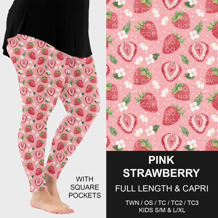 PREORDER Custom Styles - Pink Strawberry - Closes 20 May - ETA late Aug 2025 Loungewear