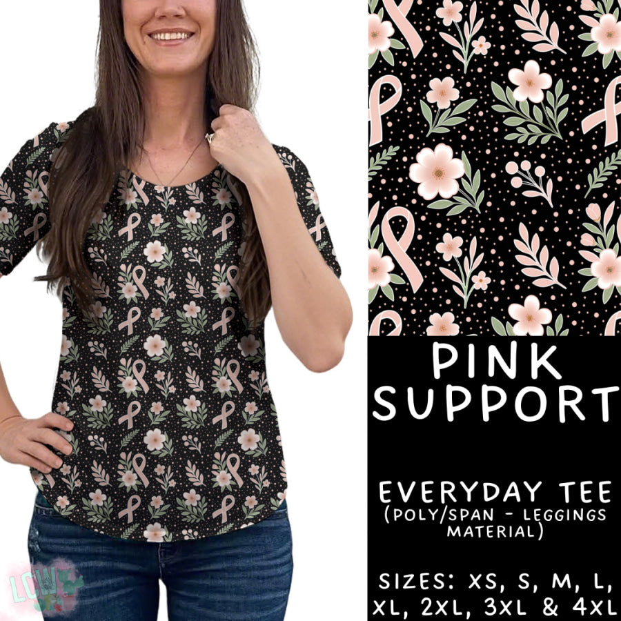 Preorder Custom Styles Pink Support Closes 4 Sep ETA late Nov 2025 Leggings