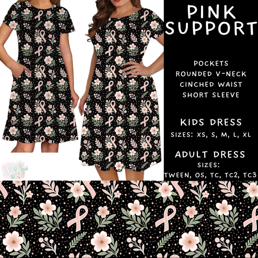 Preorder Custom Styles Pink Support Closes 4 Sep ETA late Nov 2025 Leggings