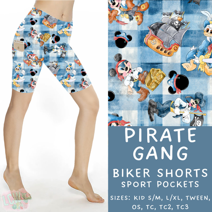 Preorder Custom Styles - Pirate Gang - Closes 12 Mar - ETA early Jun 2025 Leggings