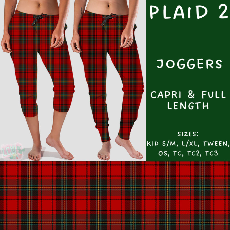 Preorder Custom Styles - Plaid 2 - Closes 31 Oct - ETA early Jan 2025 Leggings