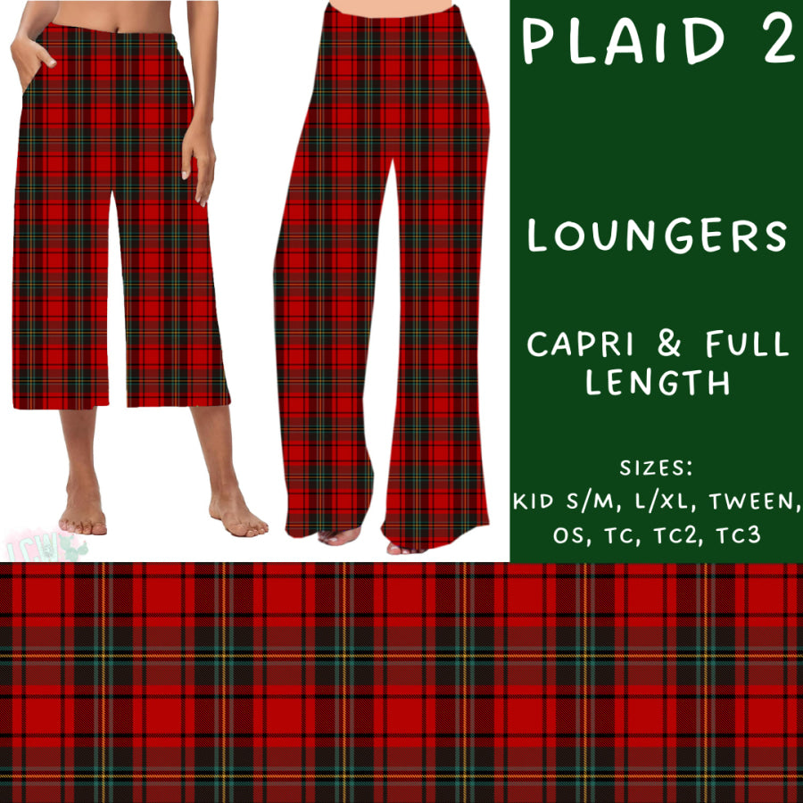 Preorder Custom Styles - Plaid 2 - Closes 31 Oct - ETA early Jan 2025 Leggings