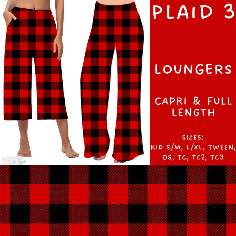 Preorder Custom Styles - Plaid 3 - Closes 31 Oct - ETA early Jan 2025 Leggings