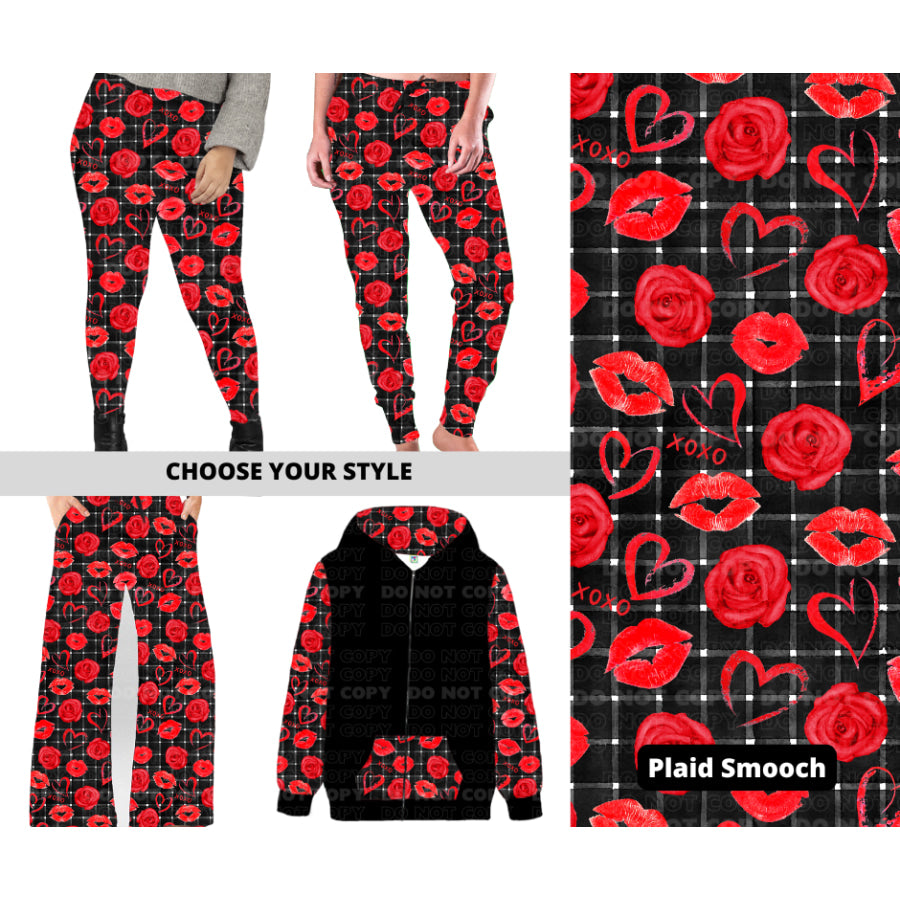 PREORDER Custom Styles - Plaid Smooch - Closes 28 Nov - ETA late Feb 2025 Leggings