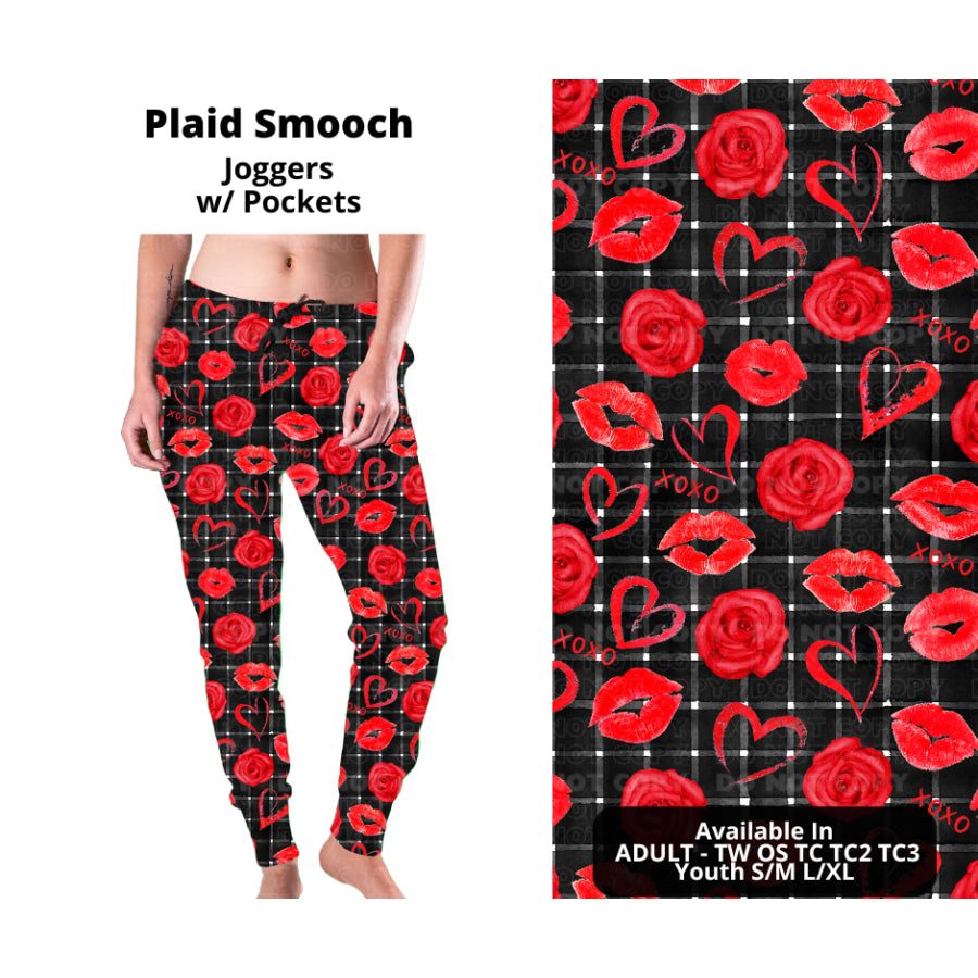 PREORDER Custom Styles - Plaid Smooch - Closes 28 Nov - ETA late Feb 2025 Leggings