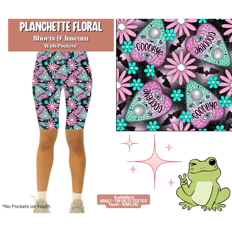 Preorder Custom Styles - Planchette Floral - Closes 4 Jun - ETA early Oct 2025 Leggings