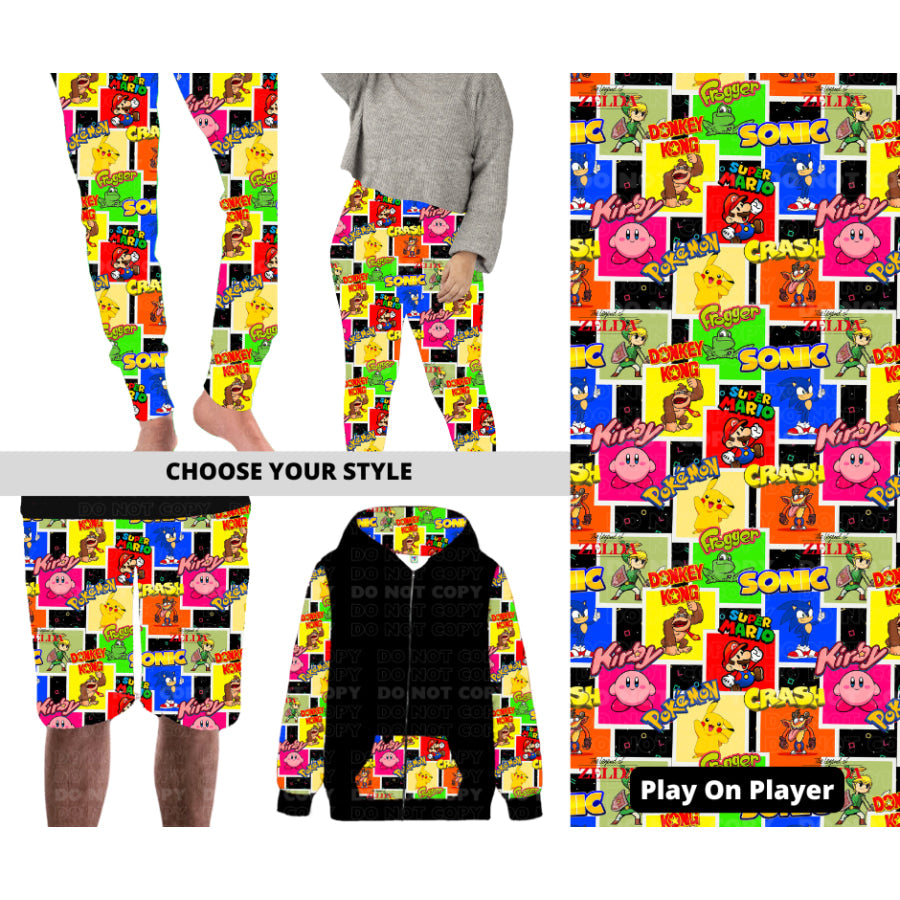 PREORDER Custom Styles - Play On Player - Closes 27 Nov - ETA late Feb 2025 Leggings