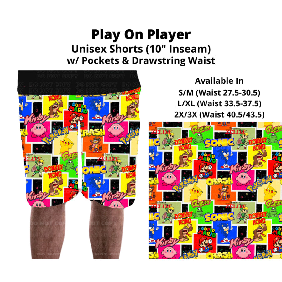 PREORDER Custom Styles - Play On Player - Closes 27 Nov - ETA late Feb 2025 Leggings