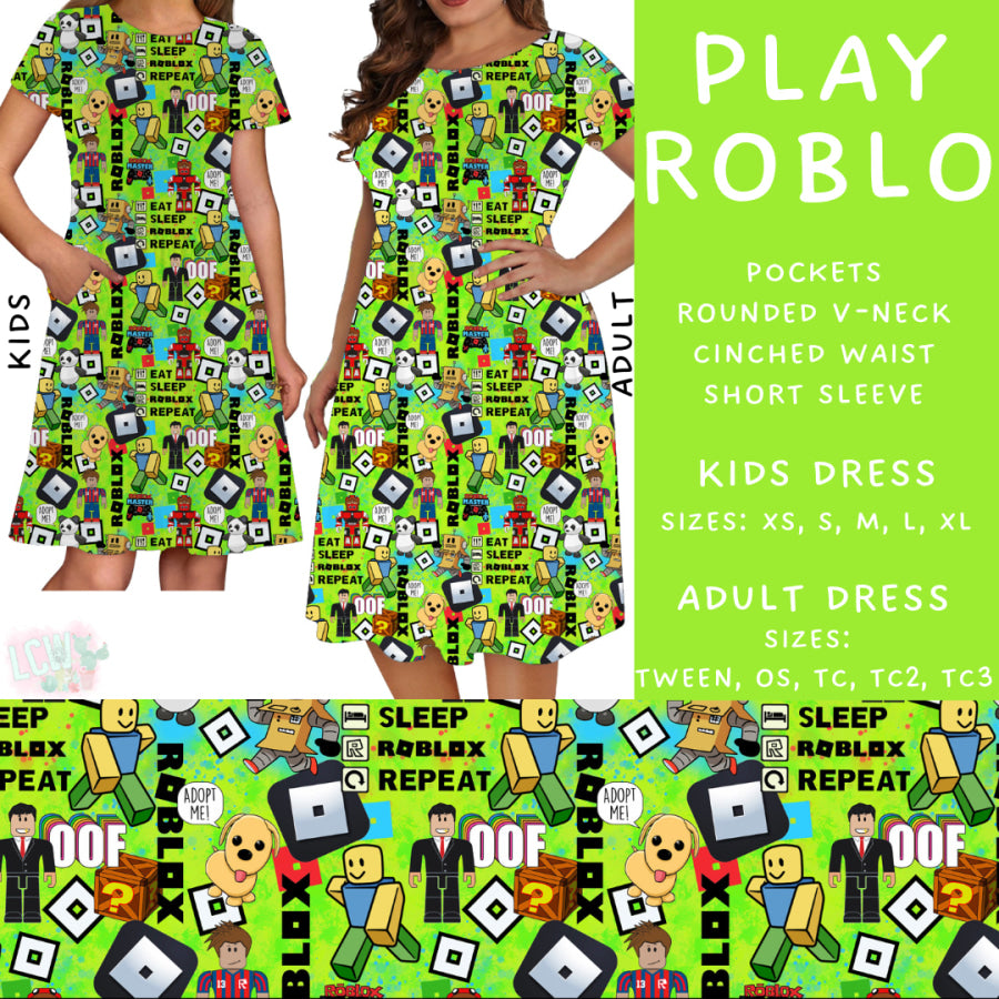 Preorder Custom Styles - Play Roblo - Closes 29 Jan - ETA late Apr 2025 Leggings