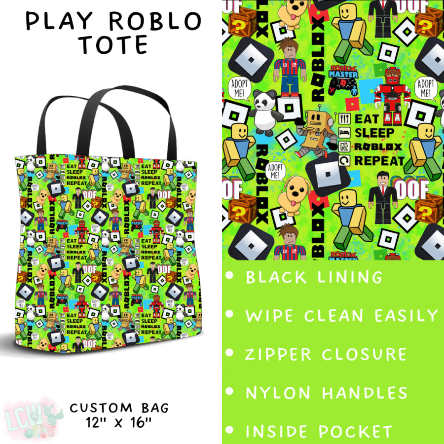 Preorder Custom Styles - Play Roblo - Closes 29 Jan - ETA late Apr 2025 Leggings