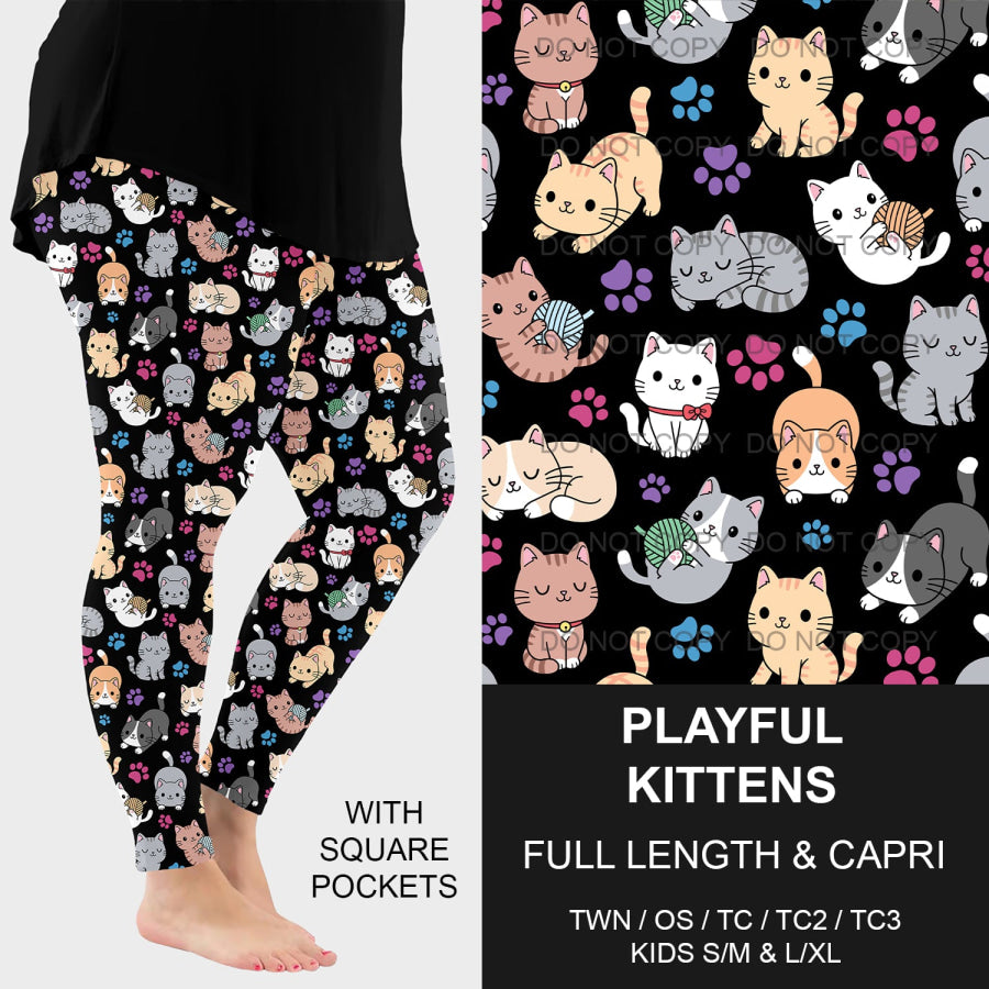 PREORDER Custom Styles - Playful Kittens - Closes 18 Mar - ETA mid Jun 2025 Loungewear