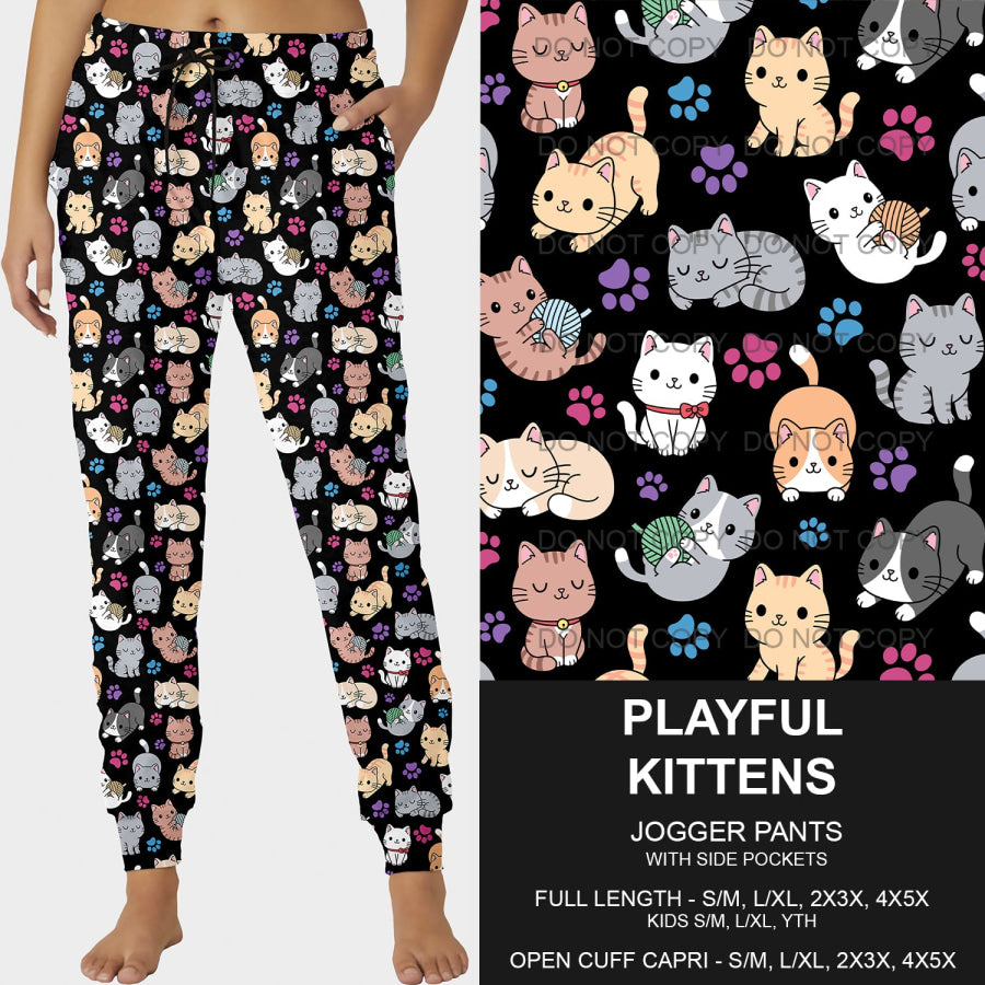 PREORDER Custom Styles - Playful Kittens - Closes 18 Mar - ETA mid Jun 2025 Loungewear