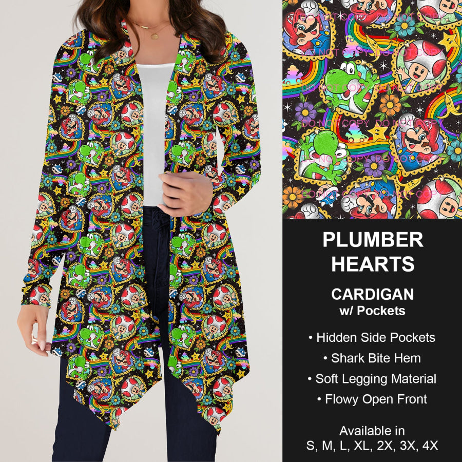 PREORDER Custom Styles - Plumber Hearts - Closes 3 Dec - ETA mid Feb 2025 Loungewear