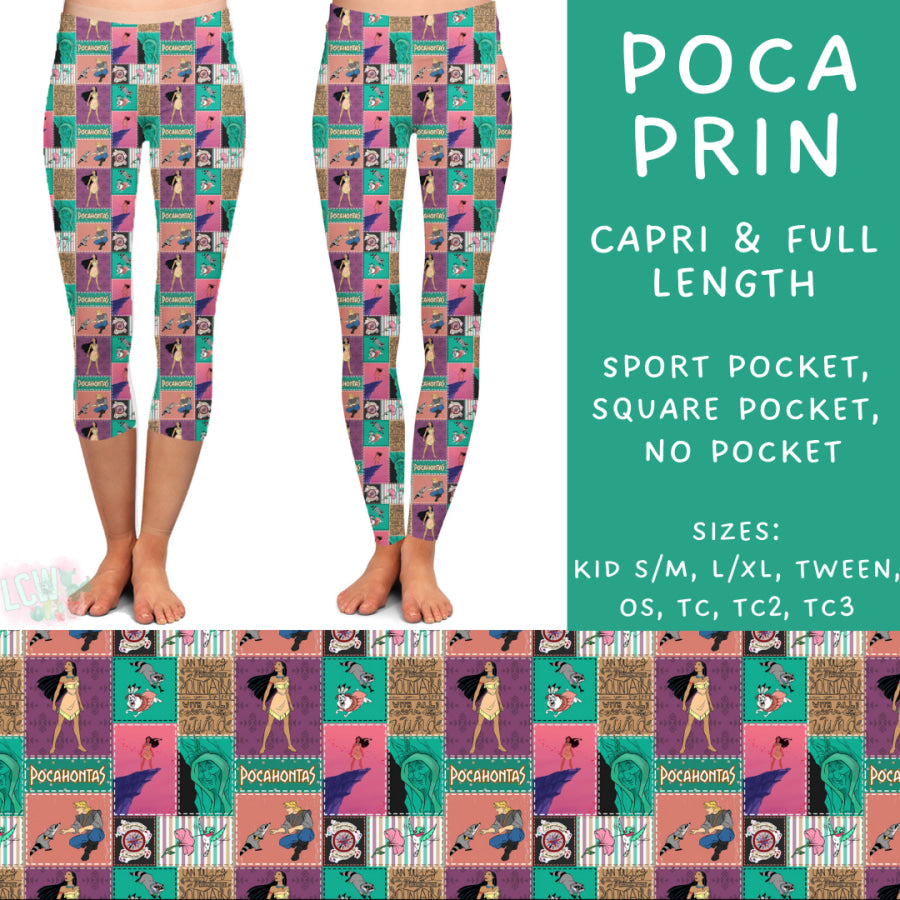 Preorder Custom Styles - Poca Prin - Closes 20 Jan - ETA late Apr 2025 Leggings