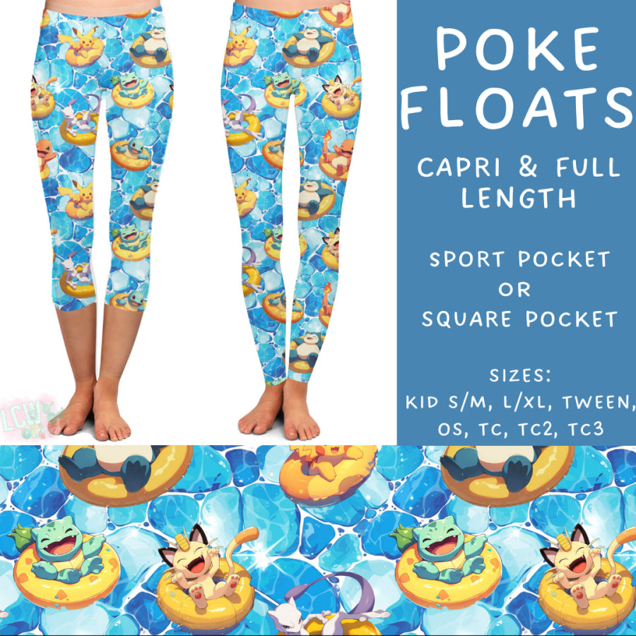 Preorder Custom Styles - Poke Floats - Closes 15 May - ETA mid Jul 2025 Leggings