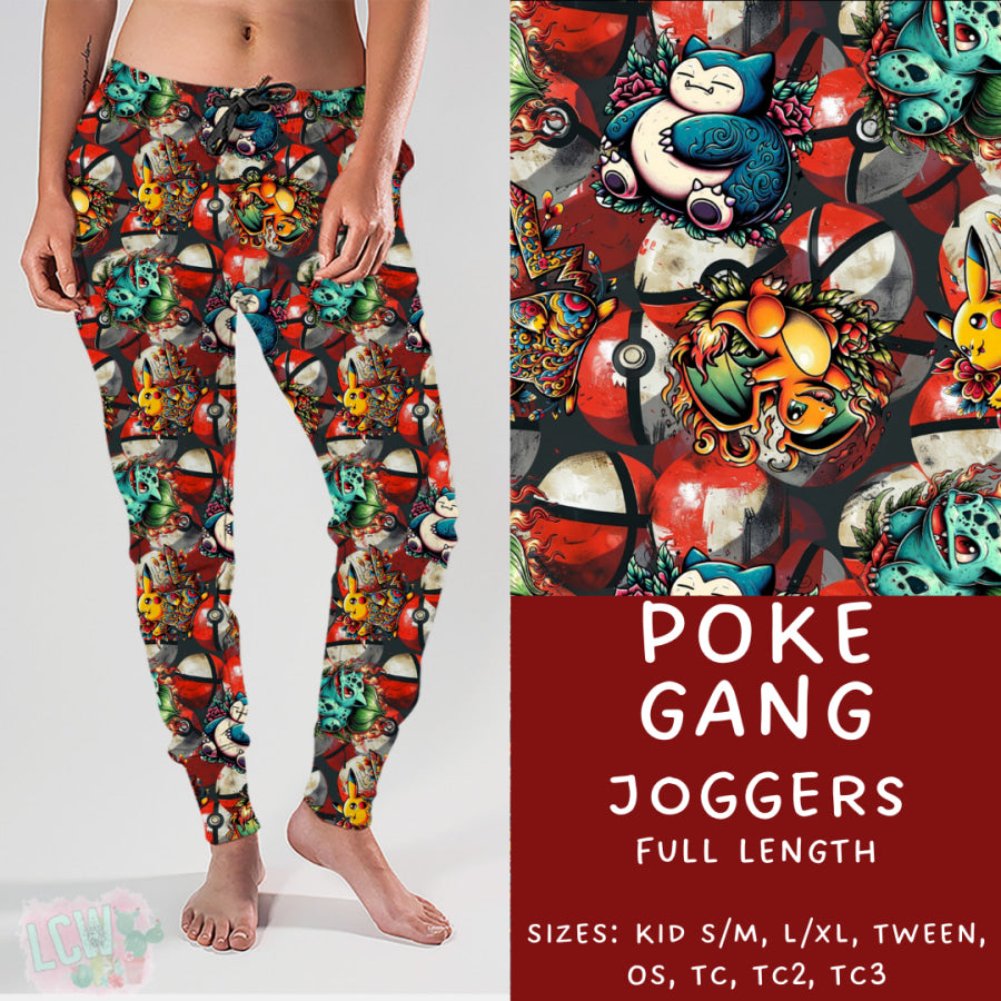 Preorder Custom Styles - Poke Gang - Closes 10 Mar - ETA early Jun 2025 Leggings