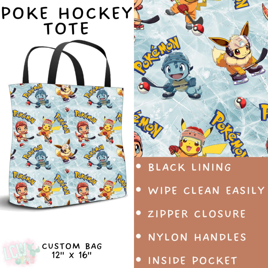 Preorder Custom Styles - Poke Hockey - Closes 2 Dec - ETA late Feb 2025 Leggings