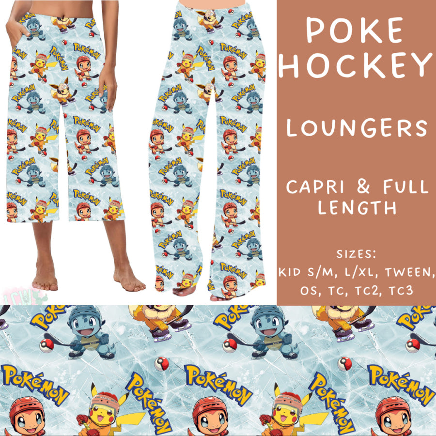 Preorder Custom Styles - Poke Hockey - Closes 2 Dec - ETA late Feb 2025 Leggings