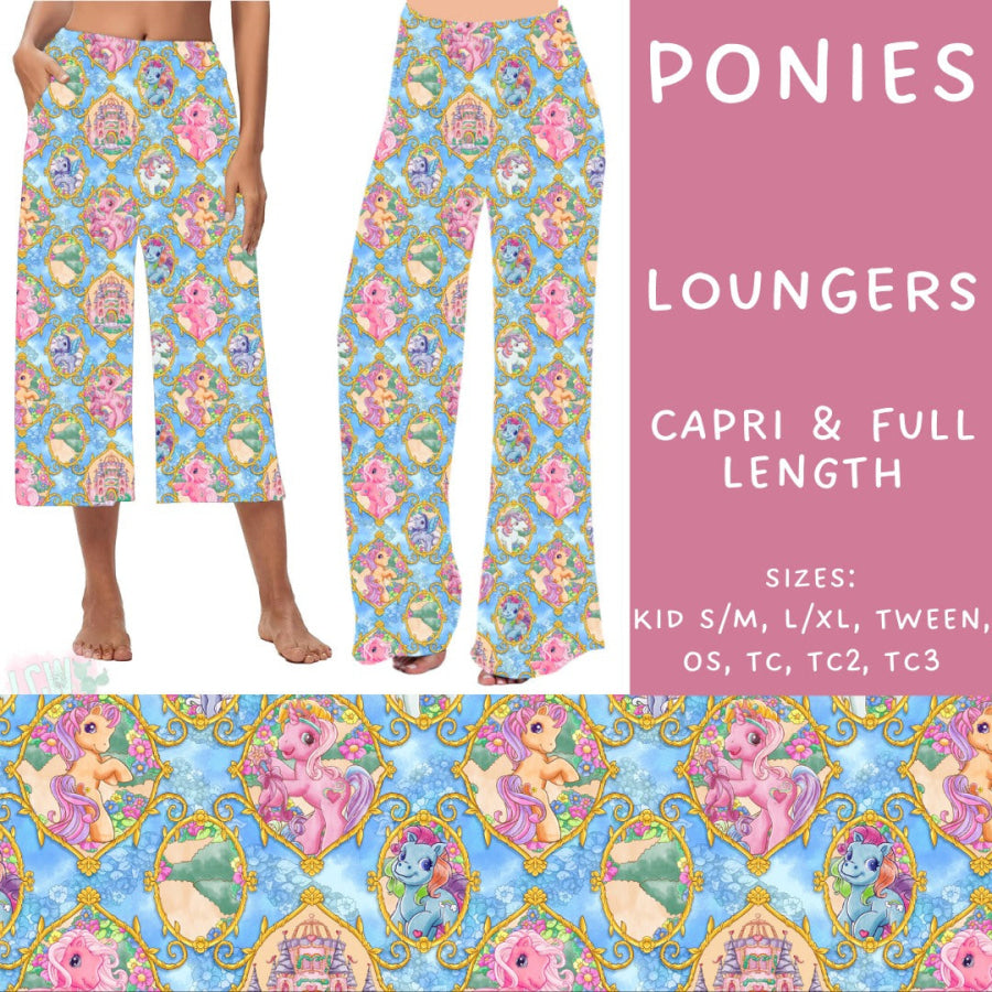 Preorder Custom Styles - Ponies - Closes 6 Dec - ETA late Feb 2025 Leggings