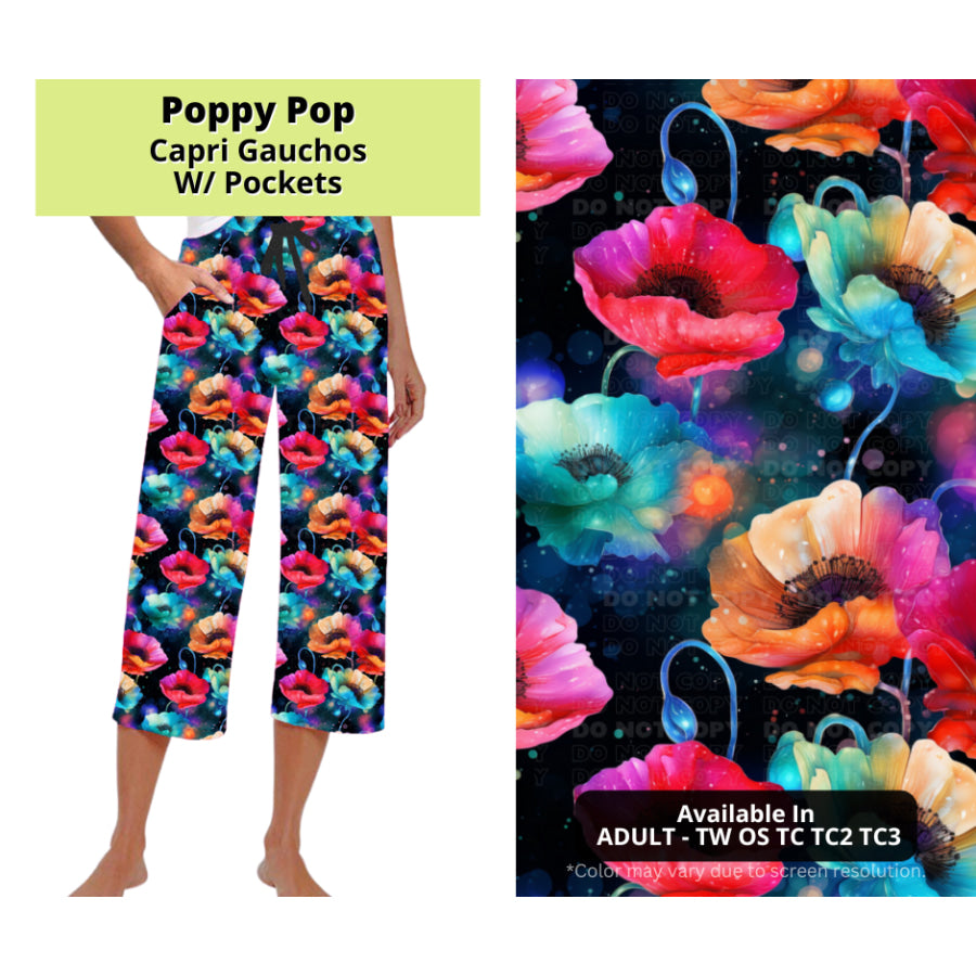 Preorder Custom Styles - Poppy Pop - Closes 24 Mar - ETA late Jun 2025 Leggings