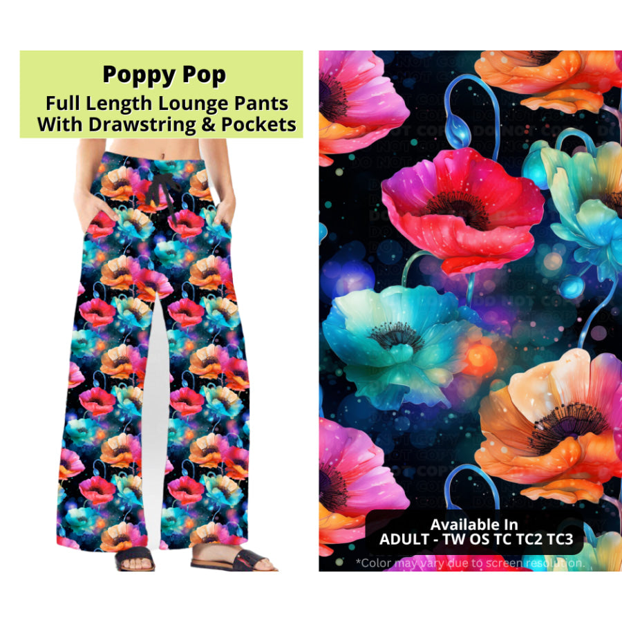 Preorder Custom Styles - Poppy Pop - Closes 24 Mar - ETA late Jun 2025 Leggings