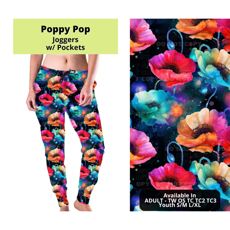 Preorder Custom Styles - Poppy Pop - Closes 24 Mar - ETA late Jun 2025 Leggings