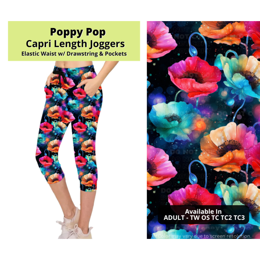 Preorder Custom Styles - Poppy Pop - Closes 24 Mar - ETA late Jun 2025 Leggings